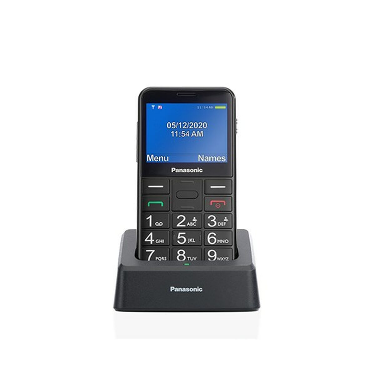 Mobiiltelefon Panasonic KX-TU155EXBN 2.4" Must